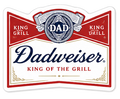 Dadweiser King of the Grill decal
